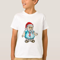 Santa Claus in Sandals