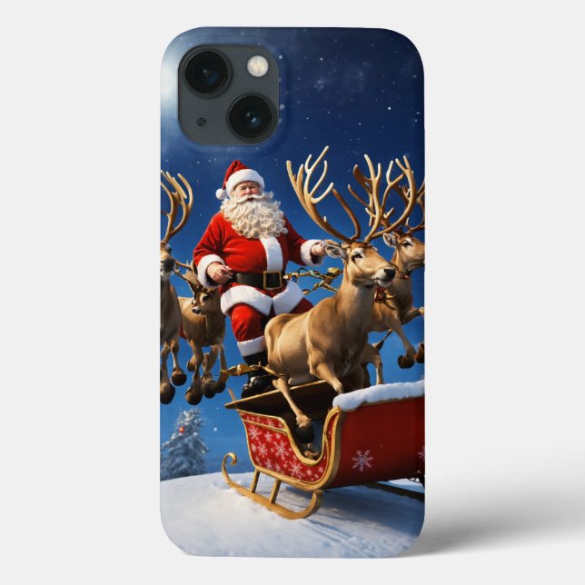 Santa Claus iphone 13 coque arrière (Verso)