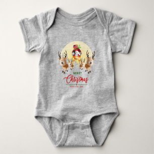 Santa Claus is coming Baby Bodysuit