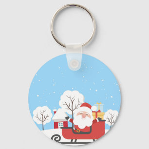 Santa Claus is coming Keychain