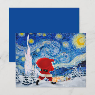 Santa Claus is coming Postcard