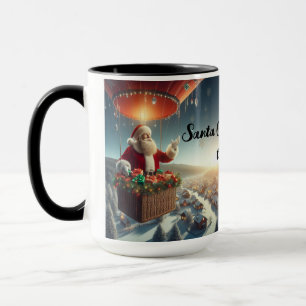 Santa Claus Is Coming To Town Christmas Coffee Mug