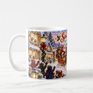 Santa Claus Is Coming to Town Coffee Mug