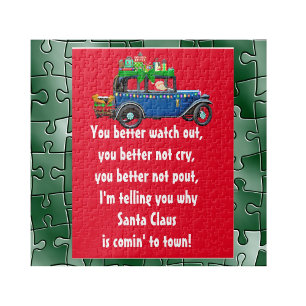Santa Claus is coming to town Puzzle