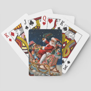 Santa Claus is Comming to Town Playing Cards