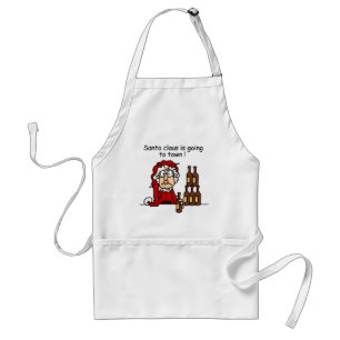 Santa Claus is Going to Town Standard Apron