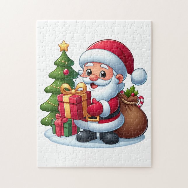 Santa Claus Jigsaw Puzzle (Vertical)