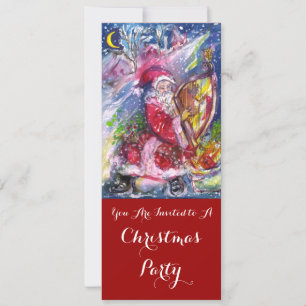 SANTA CLAUS JOUER HARP CHRISTMAS PARTY Programme