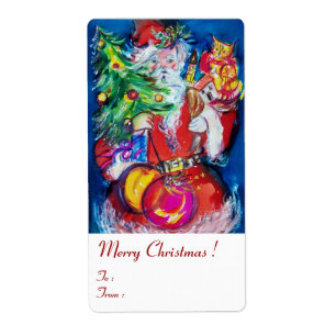SANTA CLAUS, JOUETS D'ARBRE DE NOËL ET CADEAUX Wha