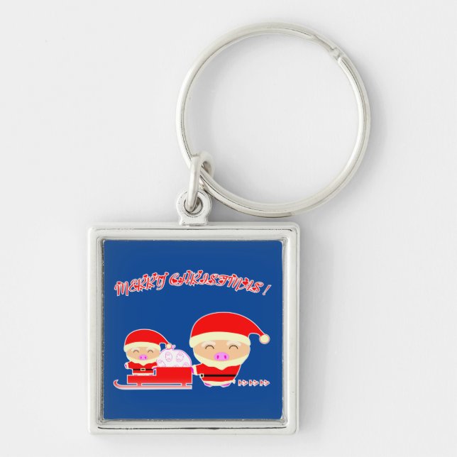 Santa Claus Keychain (Front)