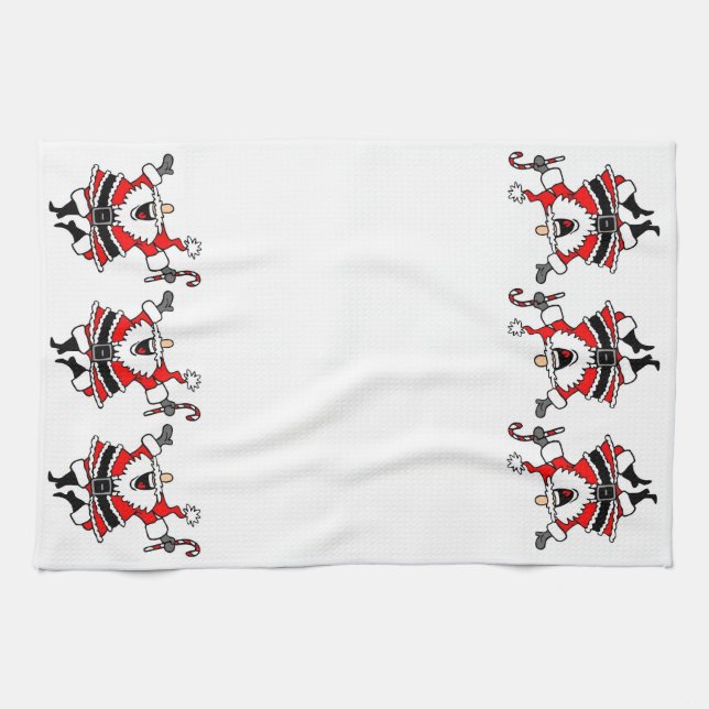 Santa Claus Kitchen Towel (Horizontal)