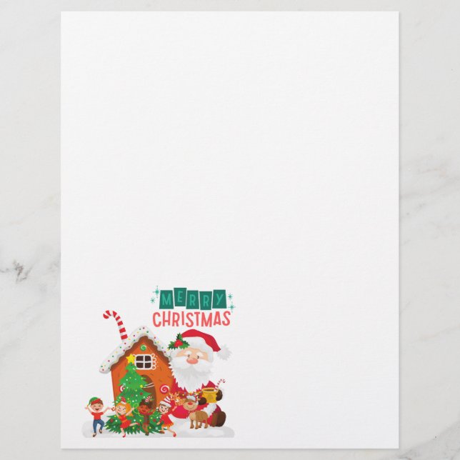 Santa Claus letterhead (Front)