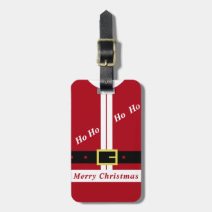 Santa Claus Luggage Tag