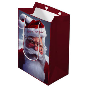 Santa Claus Medium Gift Bag