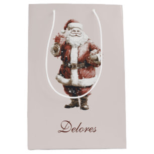 Santa Claus Medium Gift Bag