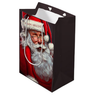 Santa Claus Medium Gift Bag
