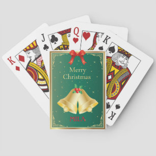 Santa Claus, Merry Christmas Playing Cards