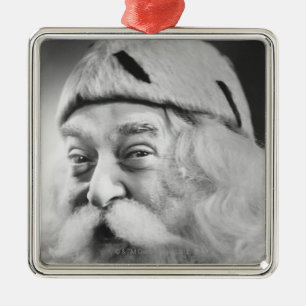 Santa Claus Metal Ornament