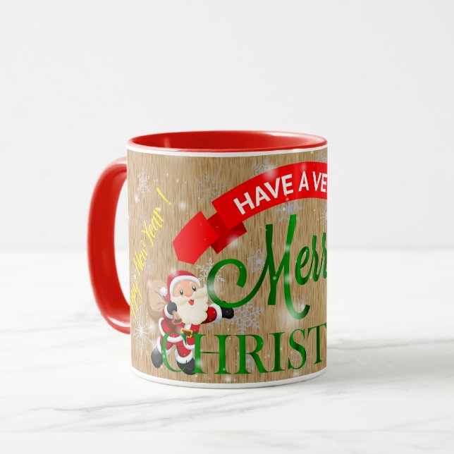 Santa Claus Mug (Front Left)