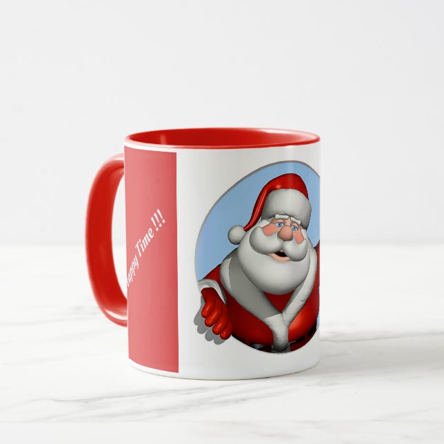 Santa Claus Mug (Front Left)