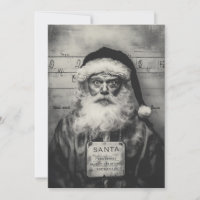 Santa Claus Mugshot: Naughty List Gone Wrong