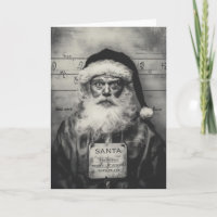 Santa Claus Mugshot: Naughty List Gone Wrong