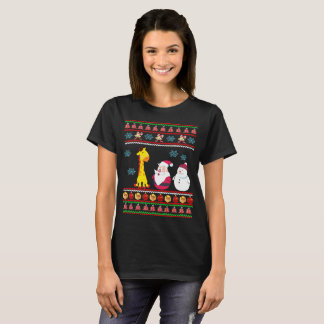 Santa Claus new friend Ugly Sweater Design T-Shirt