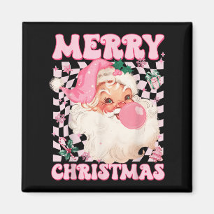Santa Claus Nk Sungles Blowing Bubble Gum Christma Magnet