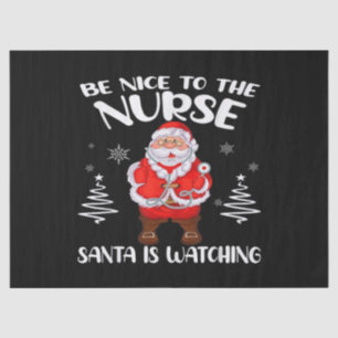 Santa Claus Nurse Tissue Paper