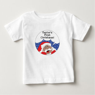 Santa Claus of Colour Says Baby T-Shirt