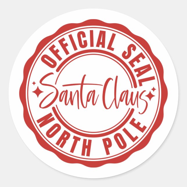Santa Claus Official Seal (Front)