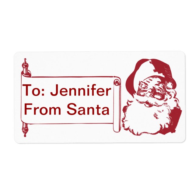 Santa Claus - Old Fashioned, Vintage (Front)