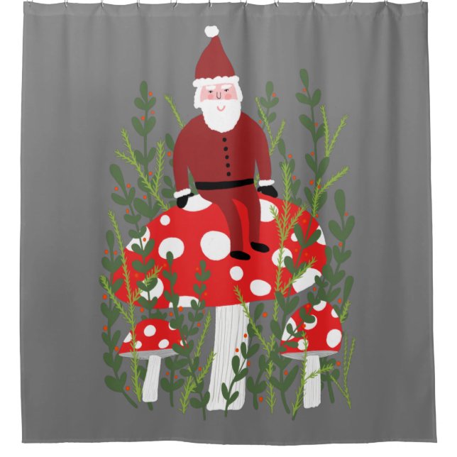 Santa Claus on Magical Mushroom CUSTOM (Front)