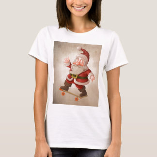 Santa Claus on skateboard T-Shirt