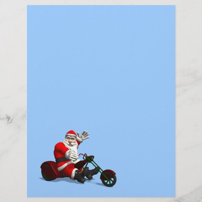 Santa Claus On Trike (Front)