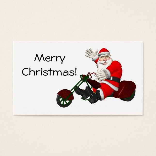 Santa Claus On Trike (Front)