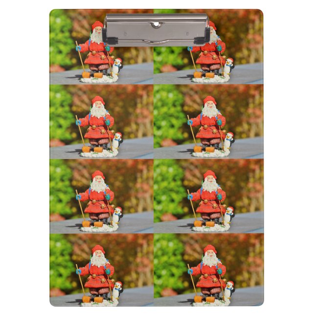 Santa Claus ornament Clipboard (Front)