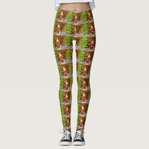 Santa Claus ornament Leggings
