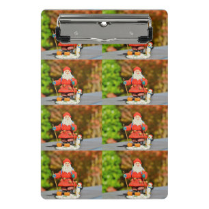 Santa Claus ornament Mini Clipboard