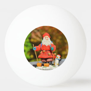 Santa Claus ornament Ping Pong Ball