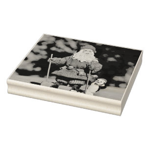 Santa Claus ornament Rubber Stamp