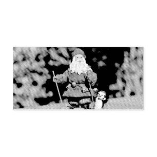 Santa Claus ornament Self-inking Stamp