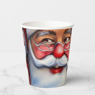 Santa Claus Paper Cups
