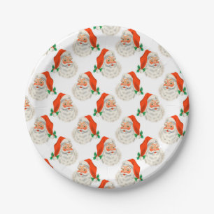 Santa Claus Paper Plate