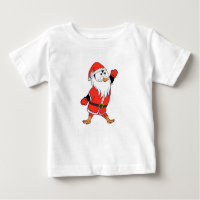 Santa Claus Penguin Ready for Christmas