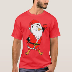 Santa Claus Penguin Ready for Christmas T-Shirt