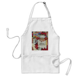 Santa Claus Personalized Name Christmas 20XX Standard Apron