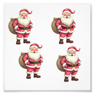 Santa Claus Photo Print