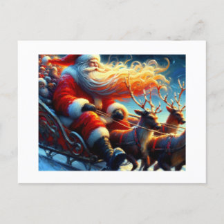 Santa Claus,  Postcard