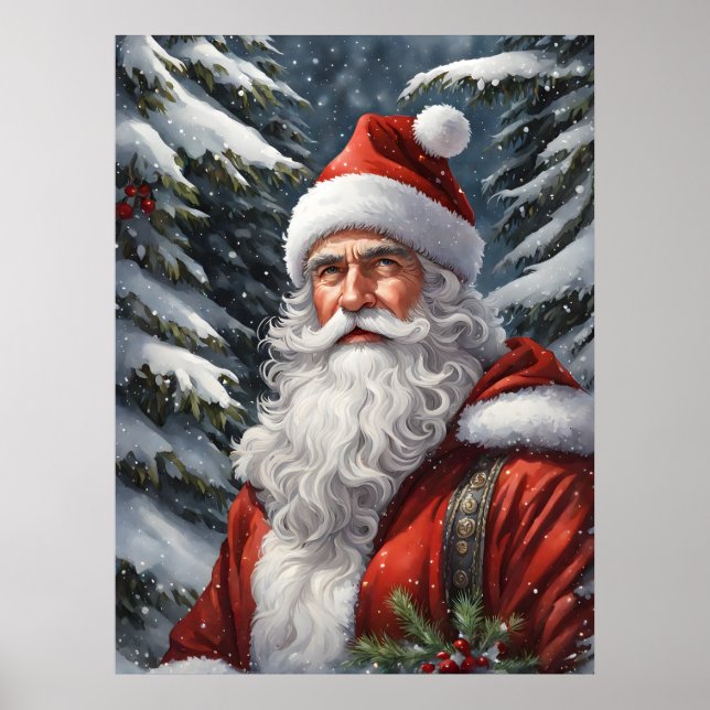 Santa Claus Poster (Front)